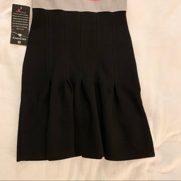 Bebe Color Block Flare Tank dress size M - Picture 11 of 11